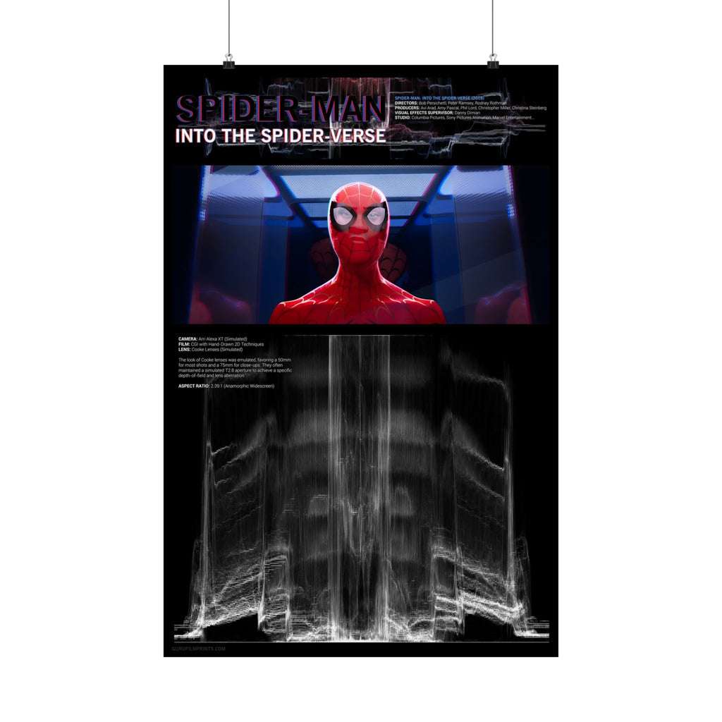 The Hero Within Waveform RGB Non-Colorized | Spider-Man: Into the Spider-Verse (2018)