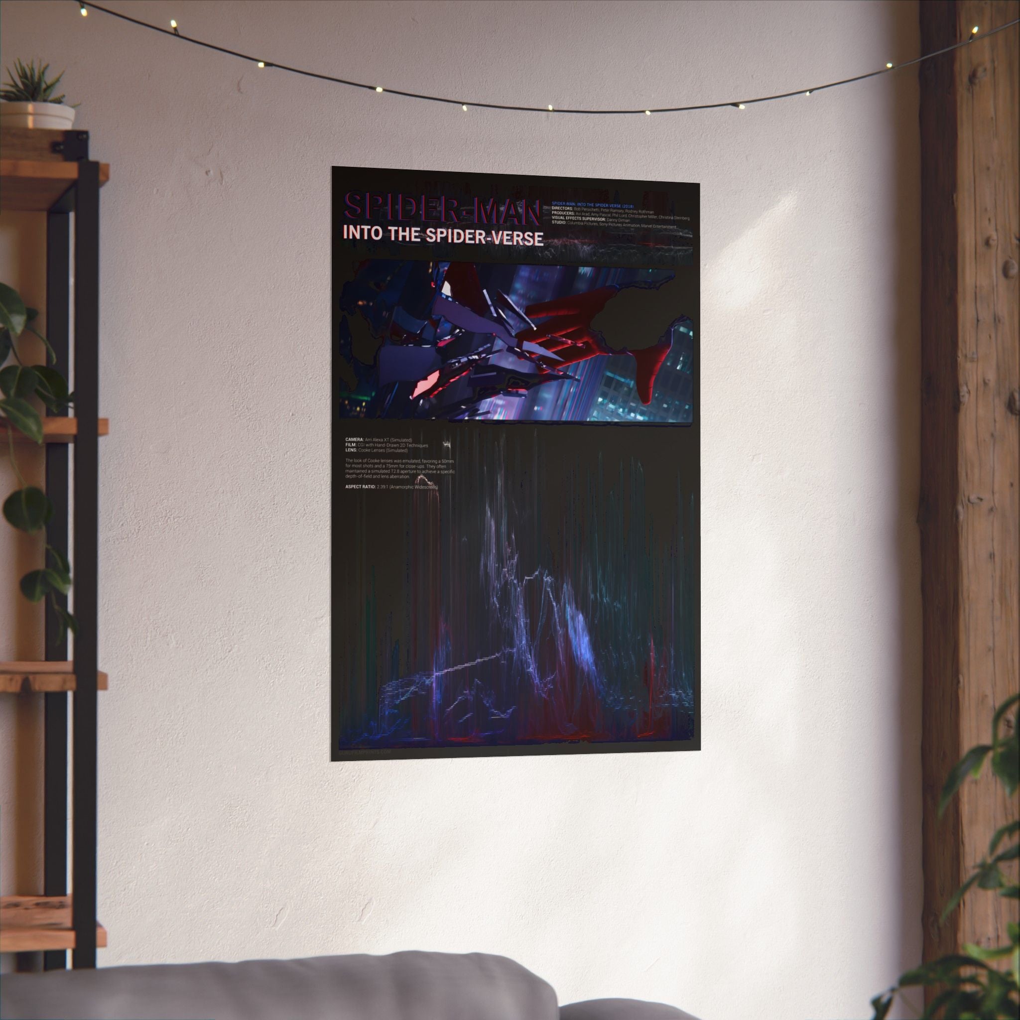 Miles Letting Go Waveform Y | Spider-Man: Into the Spider-Verse (2018)