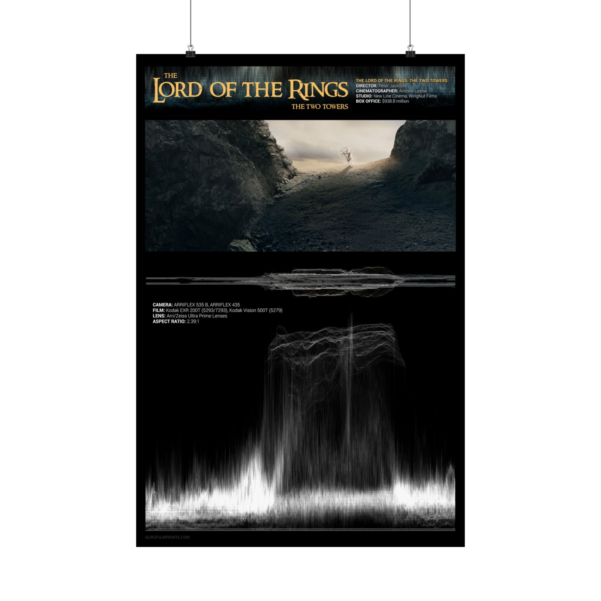 "The Two Towers" (2002) - Approach at Helm's Deep Waveform RGB Non Colorized (1 of 3)