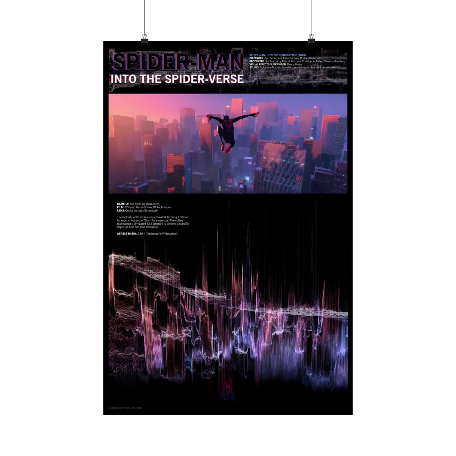 Miles Swinging Waveform Y | Spider-Man: Into the Spider-Verse (2018)