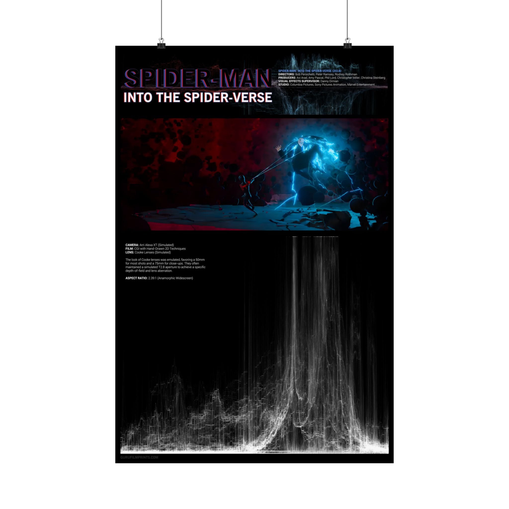 Miles v.s. Kingpin Waveform RGB Non-Colorized | Spider-Man: Into the Spider-Verse (2018)