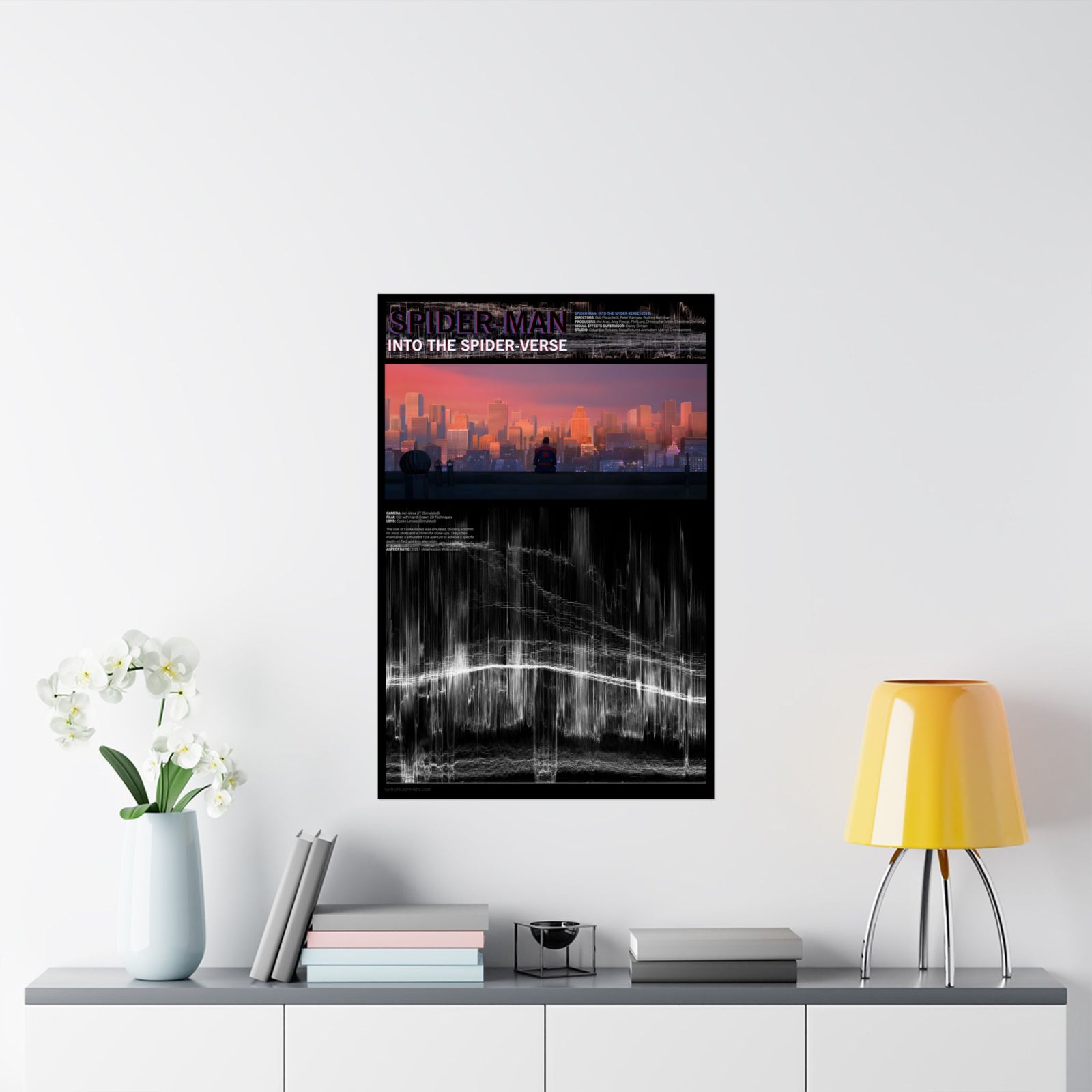 Peter B. Parker Waveform RGB Non-Colorized | Spider-Man: Into the Spider-Verse (2018)