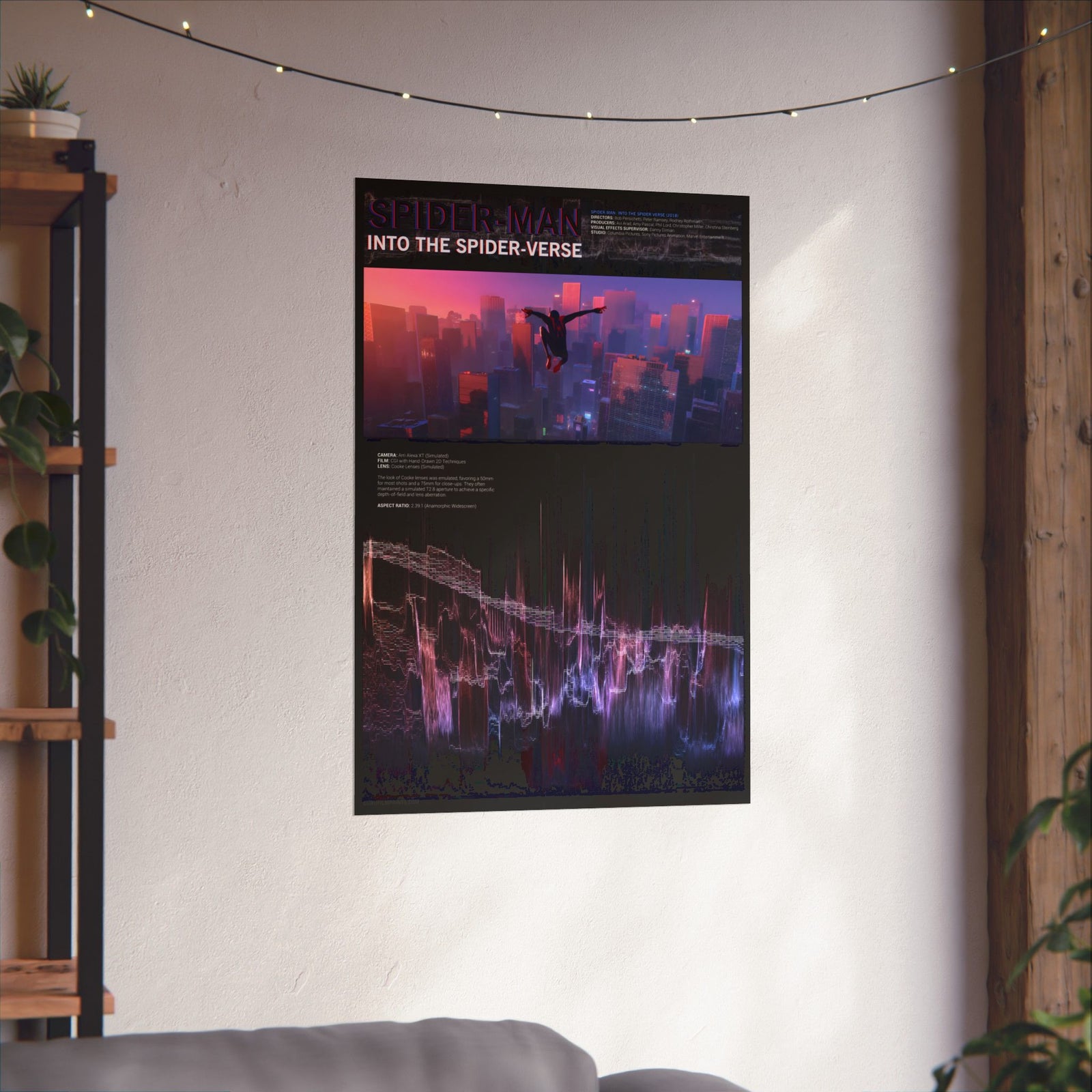 Miles Swinging Waveform Y | Spider-Man: Into the Spider-Verse (2018)