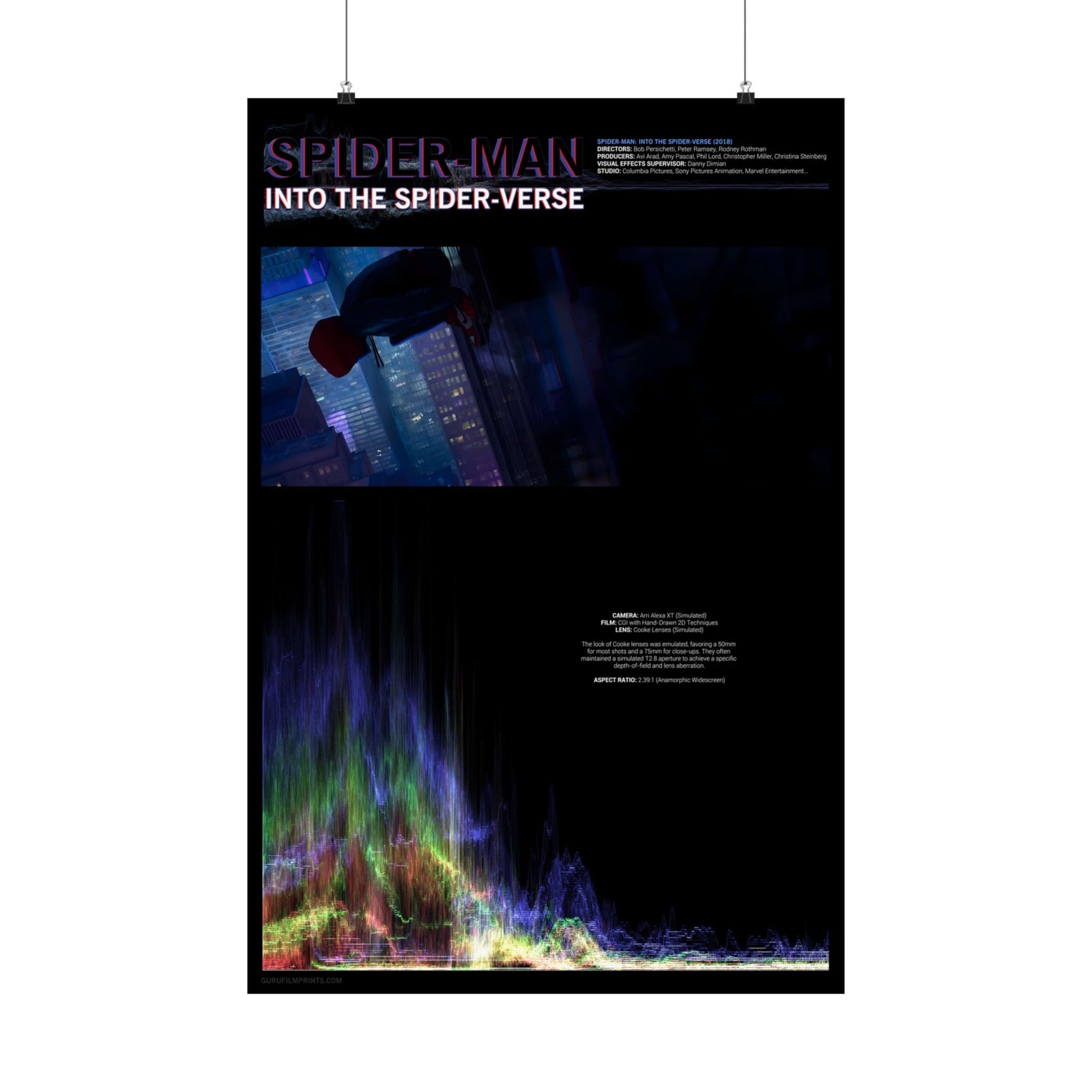 Miles Contemplating Waveform RGB | Spider-Man: Into the Spider-Verse (2018)