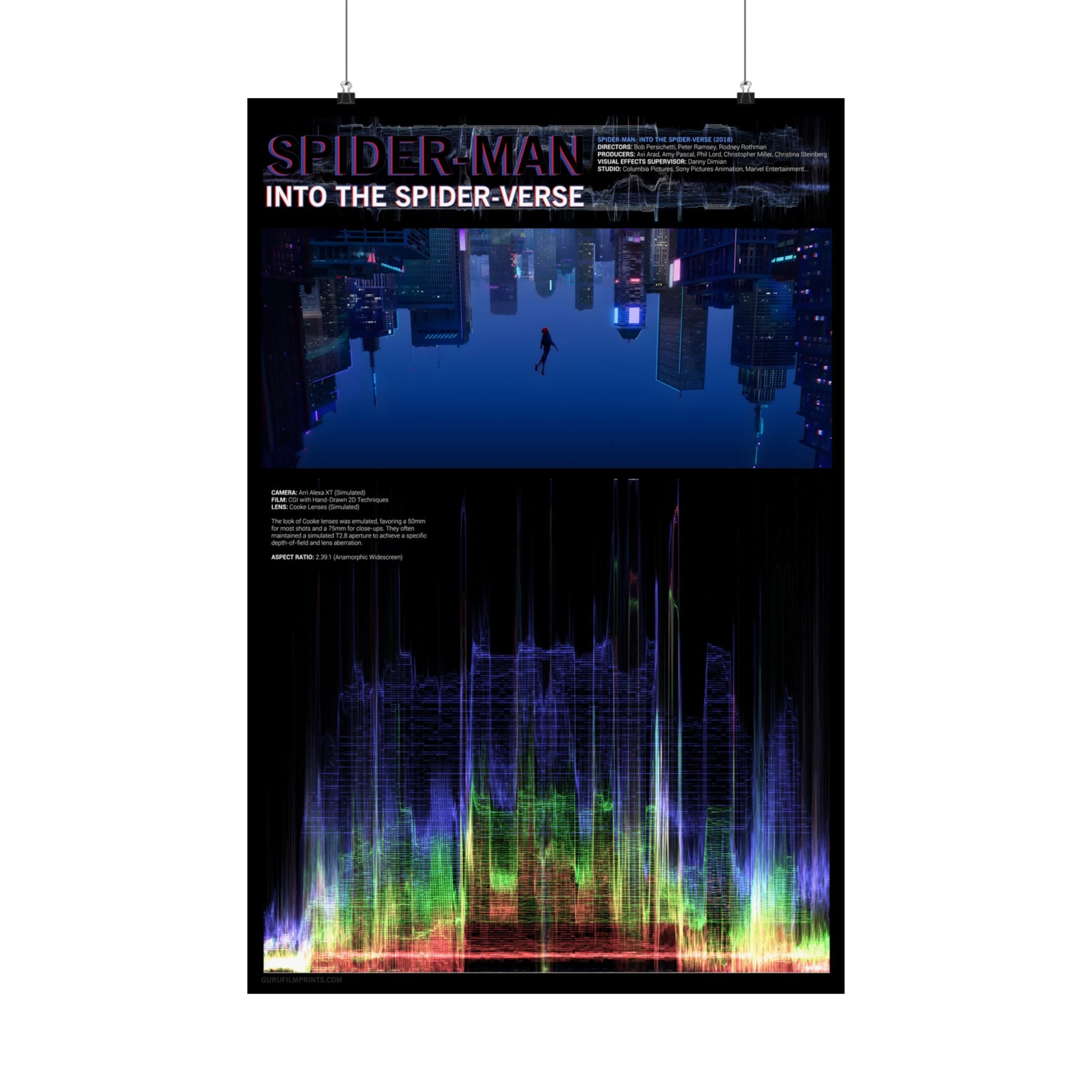 A Leap of Faith Waveform RGB | Spider-Man: Into the Spider-Verse (2018)