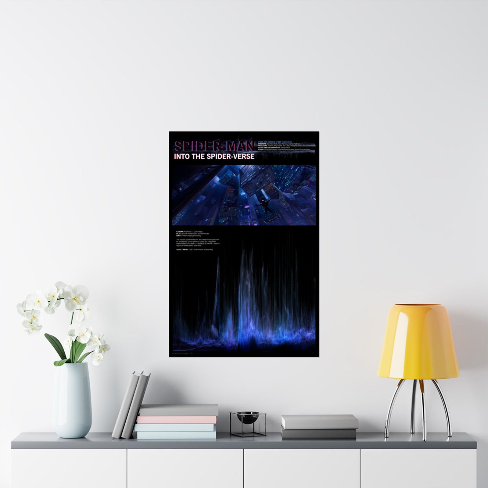 Miles Takes The Jump Waveform Y | Spider-Man: Into the Spider-Verse (2018)