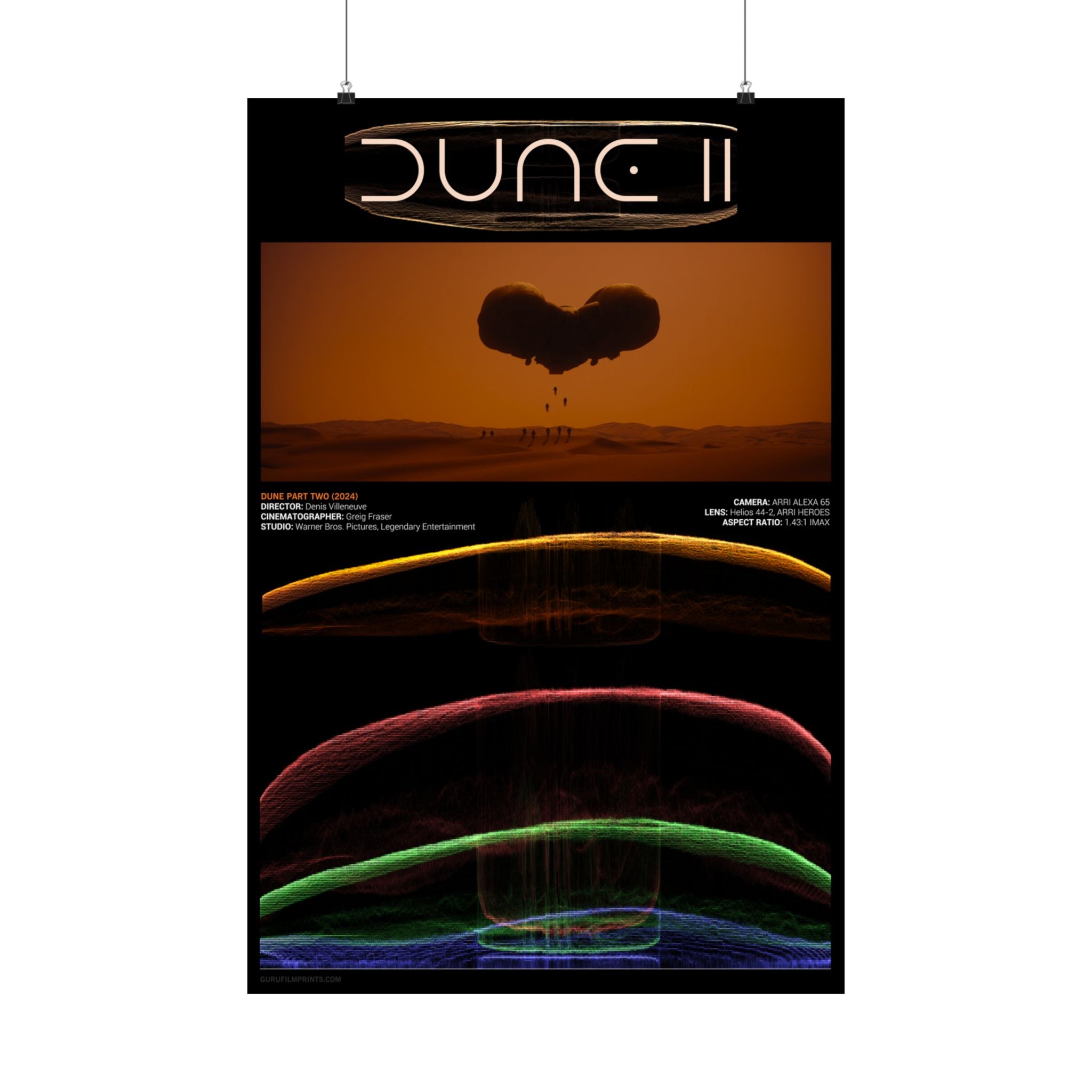 Own the Shot That Defined Dune’s Power and Scale-24"x36" Poster
