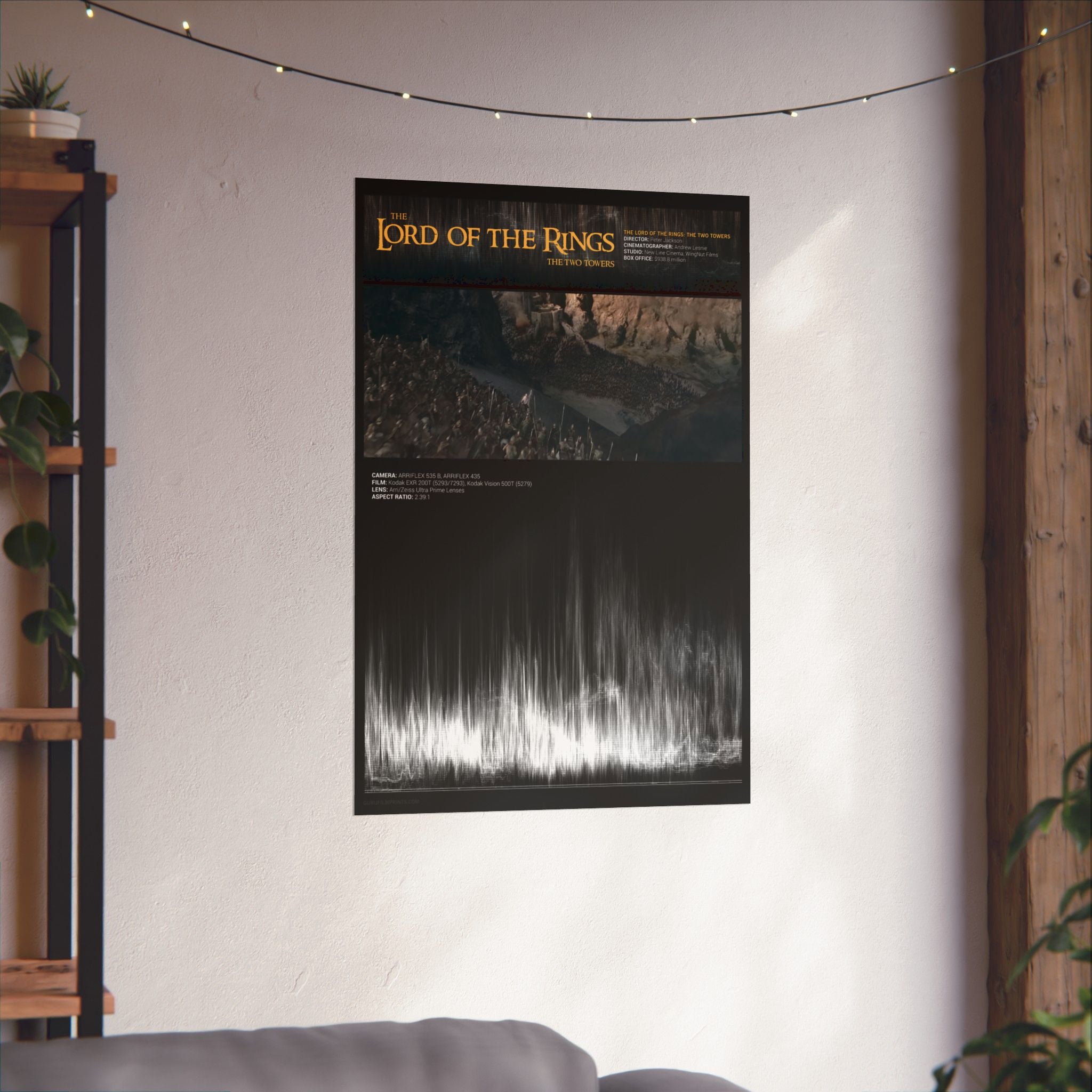 "The Two Towers" (2002)- Approach at Helm's Deep Waveform RGB Non Colorized (2 of 3)