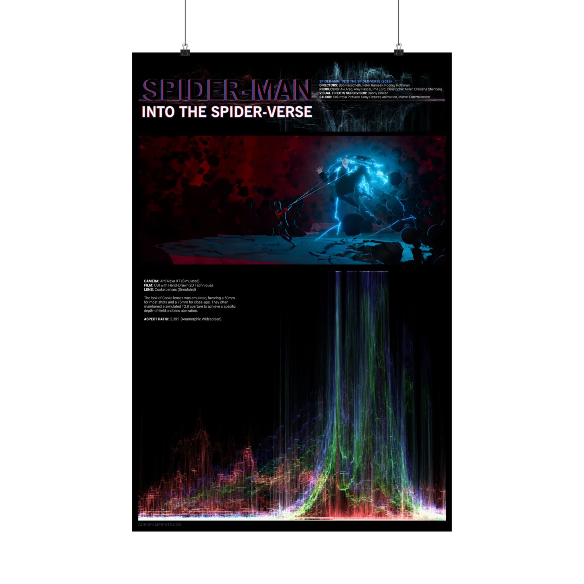 Miles V.S. Kingpin Waveform RGB | Spider-Man: Into the Spider-Verse (2018)
