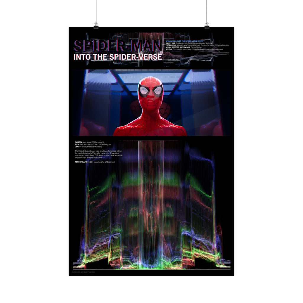 The Hero Within Waveform RGB | Spider-Man: Into the Spider-Verse (2018)