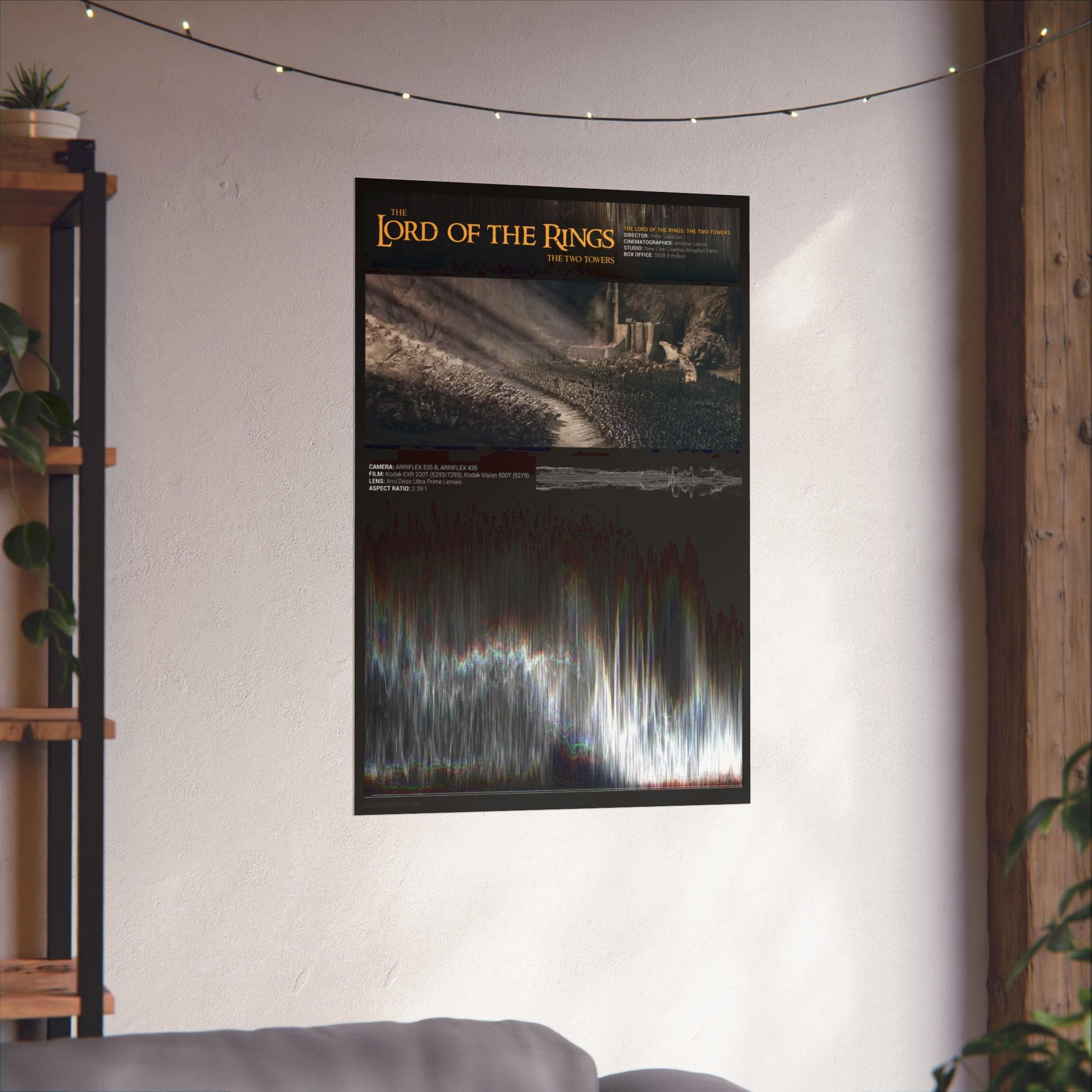 "The Two Towers" (2002)- Approach at Helm's Deep Waveform RGB (3 of 3)